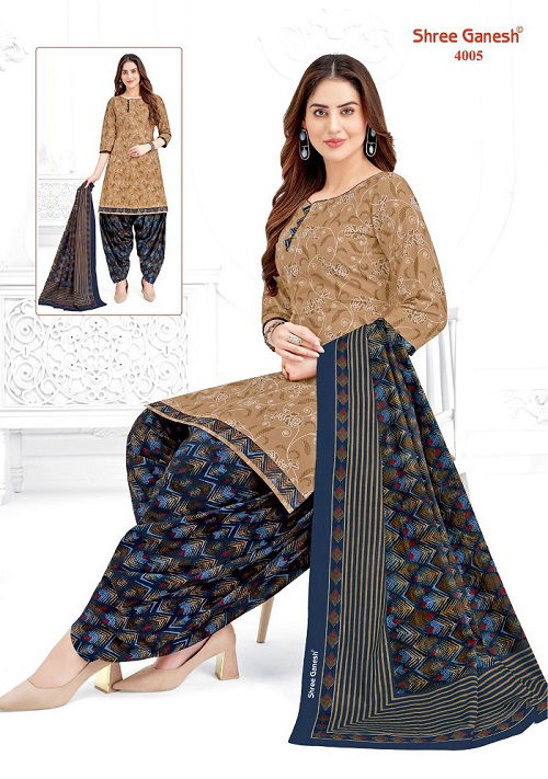 Shree Ganesh Hansika Vol 20 Patiyala Cotton Dress Material
